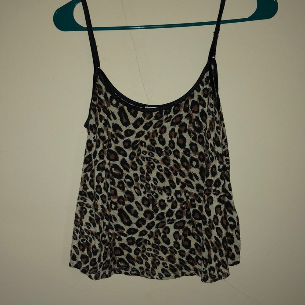 Cheetah crop top